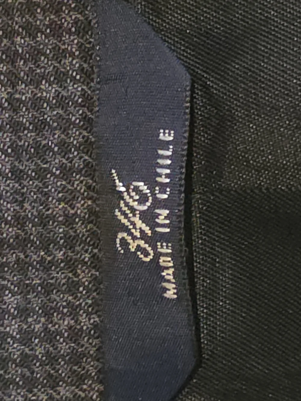 Brooks Brothers 346 Blazer Jacket 44R 2 Button Wool Black Houndstooth
